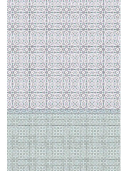 Painel de papel de parede Bright Tiles Azul - Pip Studio