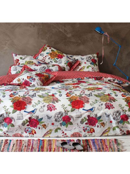 Capa de Edredom Flowers Solteiro - Pip Studio