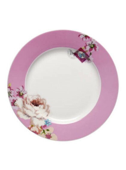 Prato Sobremesa Rosa 21cm - Accessorize