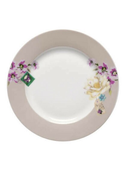 Prato Sobremesa Bege 21cm - Accessorize