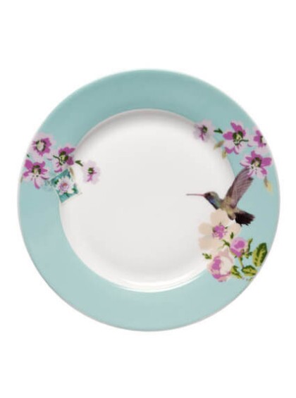 Prato de Porcelana para Sobremesa Azul - Accessorize