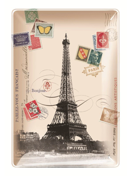 Bandeja Eiffel Branca