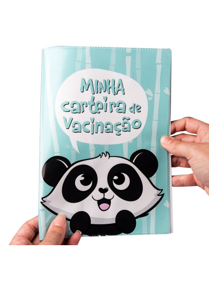Porta Carteira Vacinação Panda - Uatt