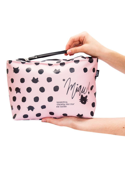 Necessaire Bolsa de Mão Gatinha - Uatt
