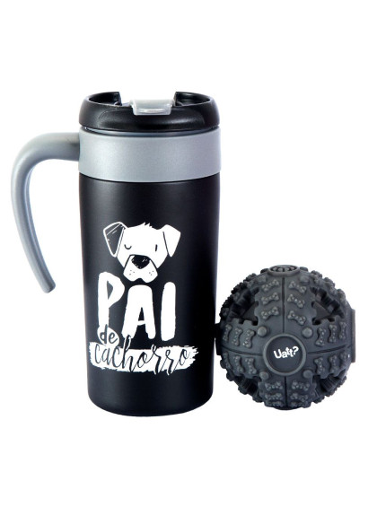 Caneca Térmica com Acessório Pai de Cachorro - Uatt