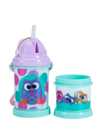 Squeeze Canudo Pop com Potinhos Bubu e as Corujinhas - Uatt