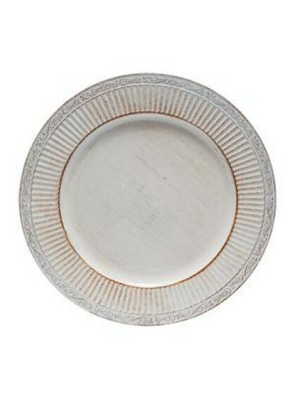 Sousplat de Plástico Branco