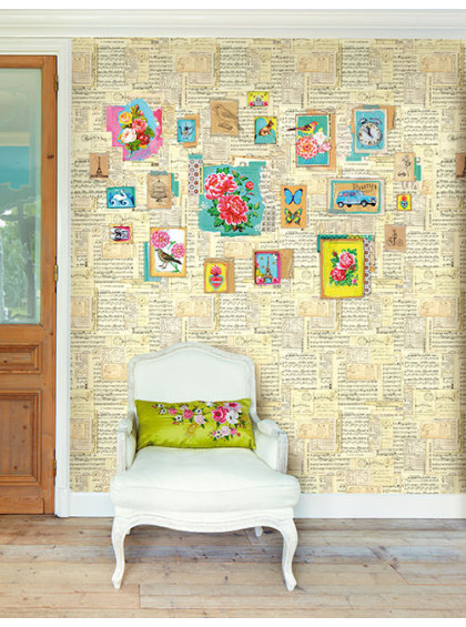 Painel de papel de parede Sing-Along Amerelo