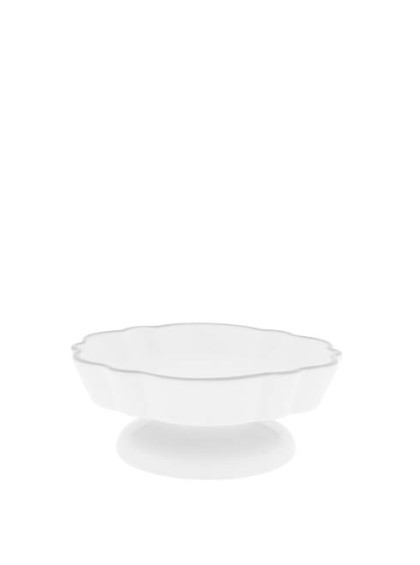 Suporte para Bolo com Borda Cinza - Bastion