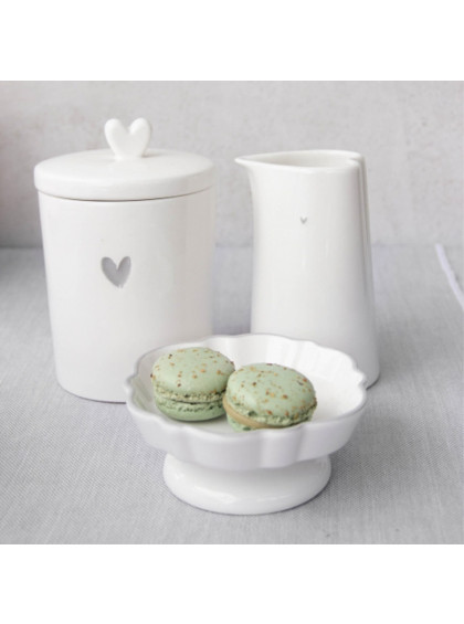 Suporte para Bolo com Borda Cinza - Bastion