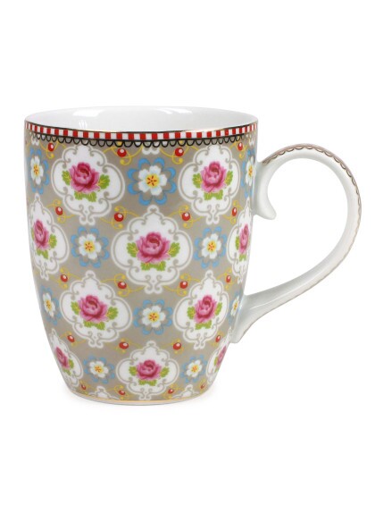 Caneca de Porcelana Blossom Cáqui 350ML - Pip Studio