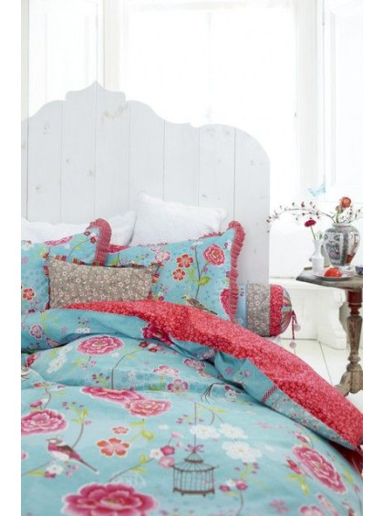 Almofada Quadrada Birds In Paradise Azul - Pip Studio