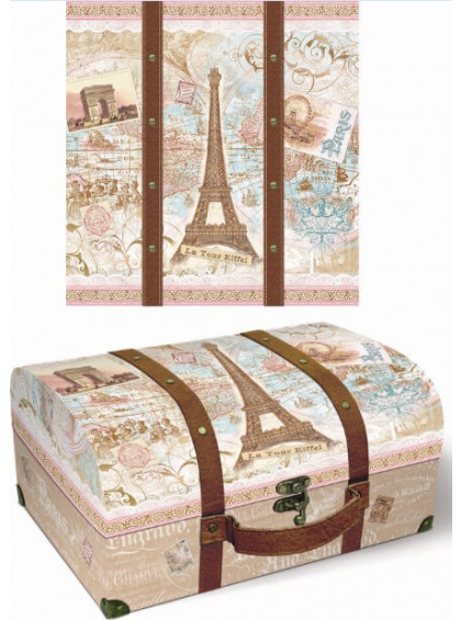 Caixa Maleta Voyage To Paris 