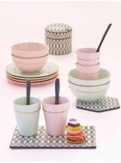 Bowl com Fio de Ouro