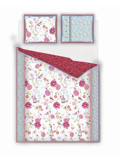 Capa de Edredom Birds in Paradise