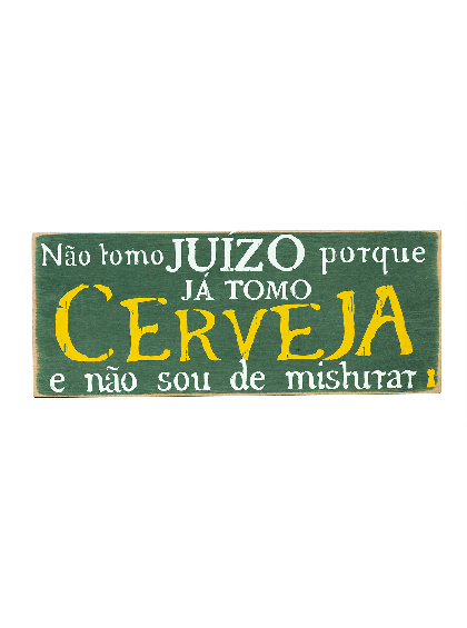 Box Não Tomo Cerveja - Verde