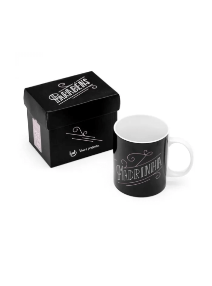 Caneca Parabéns Madrinha