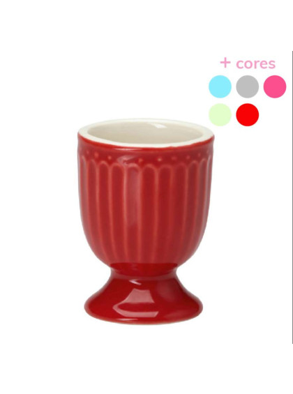 Suporte para Ovo Vermelho