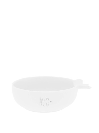 Escorredor Grande Branco com Letras Cinzas - Bastion