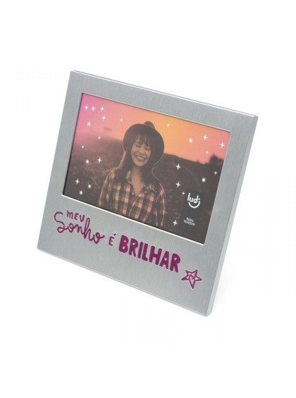Porta Retrato Glitter Larissa Manoela