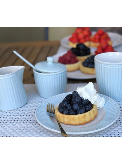 Prato de Sobremesa Alice Azul Claro