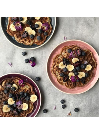 Prato de Sobremesa Kallia Rosa