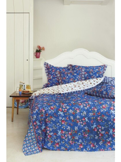 Almofada Quadrada Chinese Blossom Azul Escuro - Pip Studio