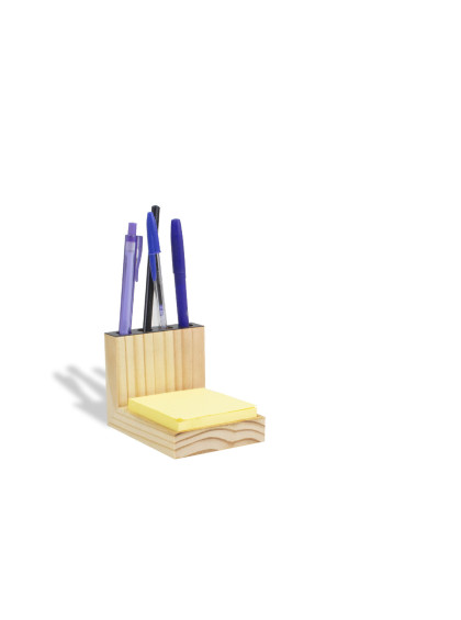 Porta-lápis e Papel Pinus 