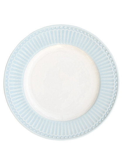 Prato de Pão Alice Azul Claro 