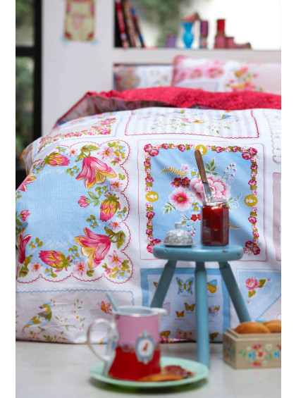 Capa de Edredom Vintage Hankies