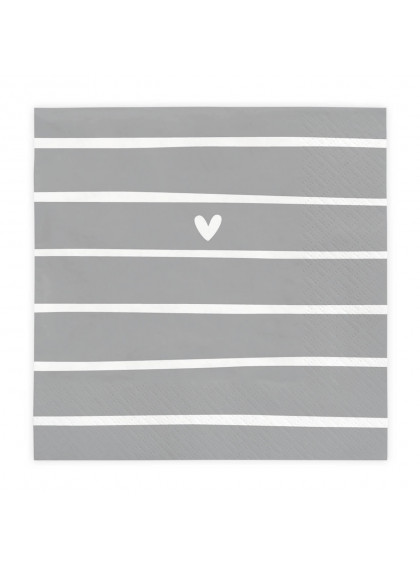 Pacote de Guardanapo Lovely Day Stripes - Bastion