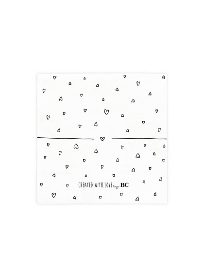 Pacote de Guardanapo Coração Feliz - Bastion