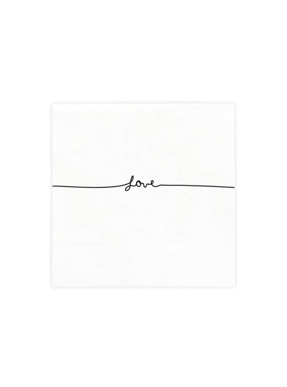 Pacote de Guardanapo Linha Amor - Bastion