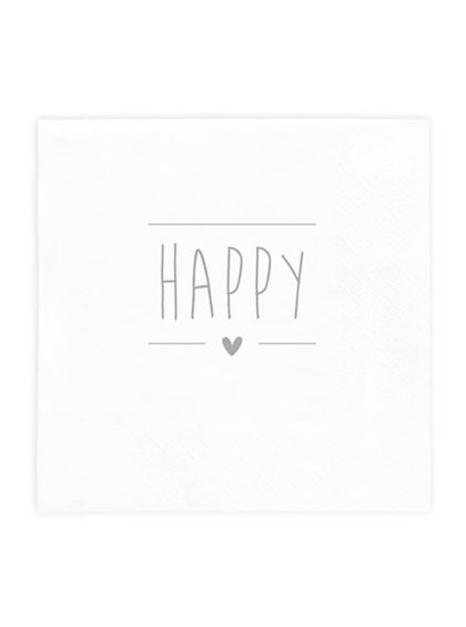 Pacote de Guardanapo Happy - Bastion