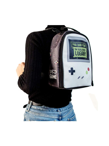 Lancheira Termica Mochila Game Geek - Uatt