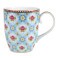 Caneca de Porcelana Blossom Azul 350ML - Pip Studio