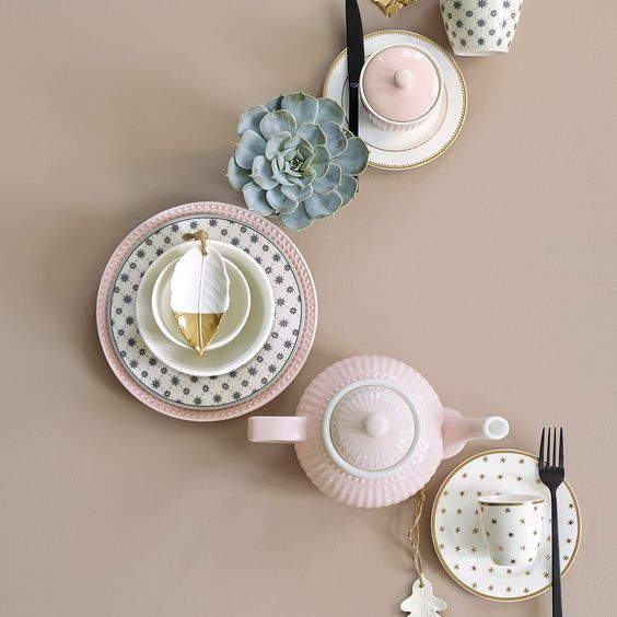 Prato de Jantar Alice Rosa Claro - Greengate