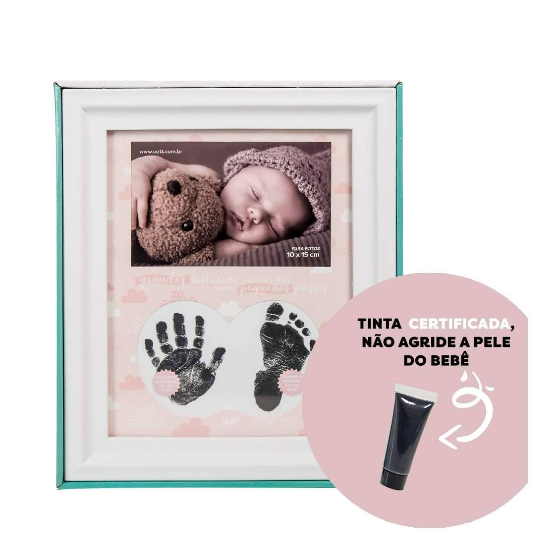 Porta Retrato Pezinho Menina - Uatt