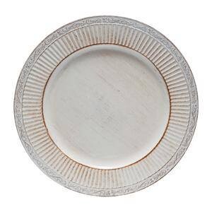 Sousplat de Plástico Branco - Rojemac