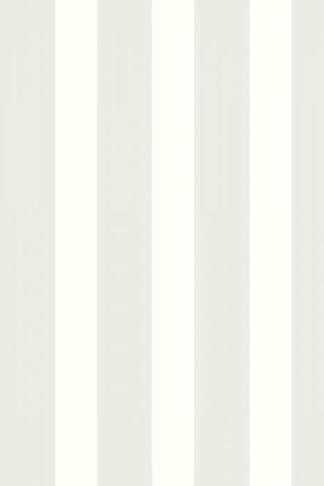 Rolo de Papel de Parede Listras Branca/Prata - Pip Studio