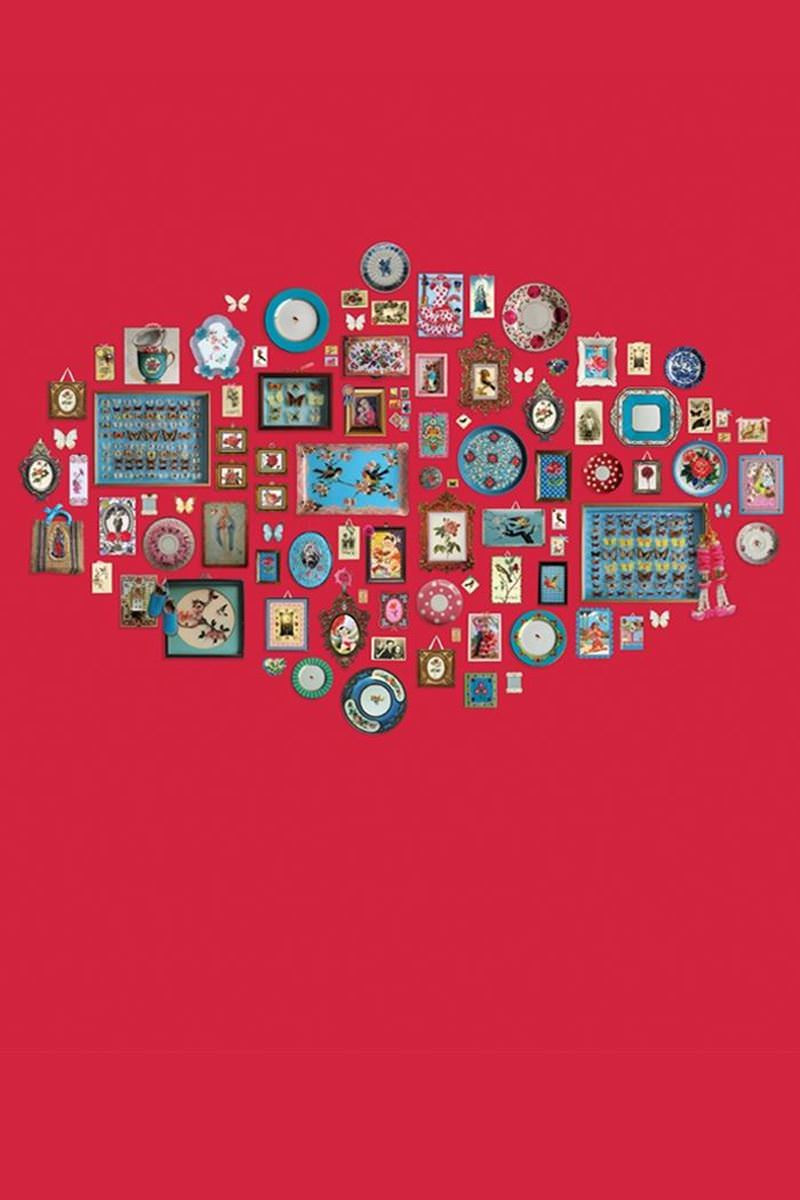 Painel de papel de parede Memories Vermelho - Pip Studio