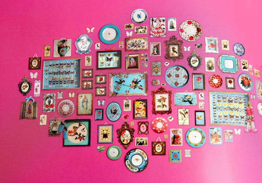 Painel de papel de parede de Memories Rosa - Pip Studio