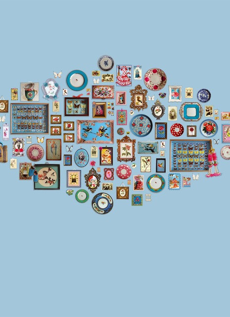 Painel de papel de parede Memories Azul - Pip Studio