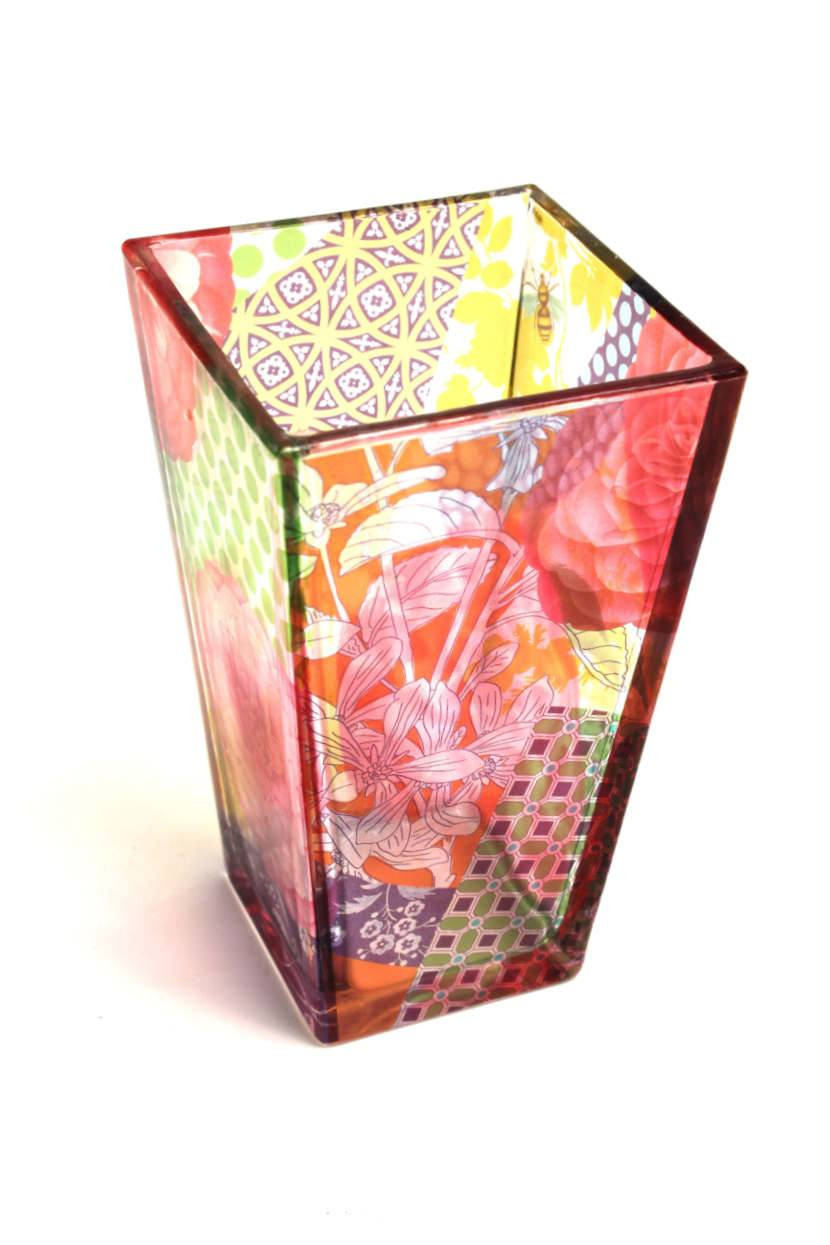 Vaso Bohemia Shannon - Transparente - Fringe Studio