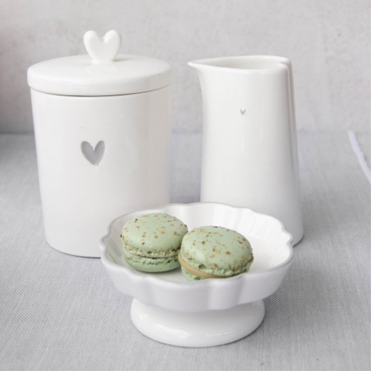 Suporte para Bolo com Borda Cinza - Bastion