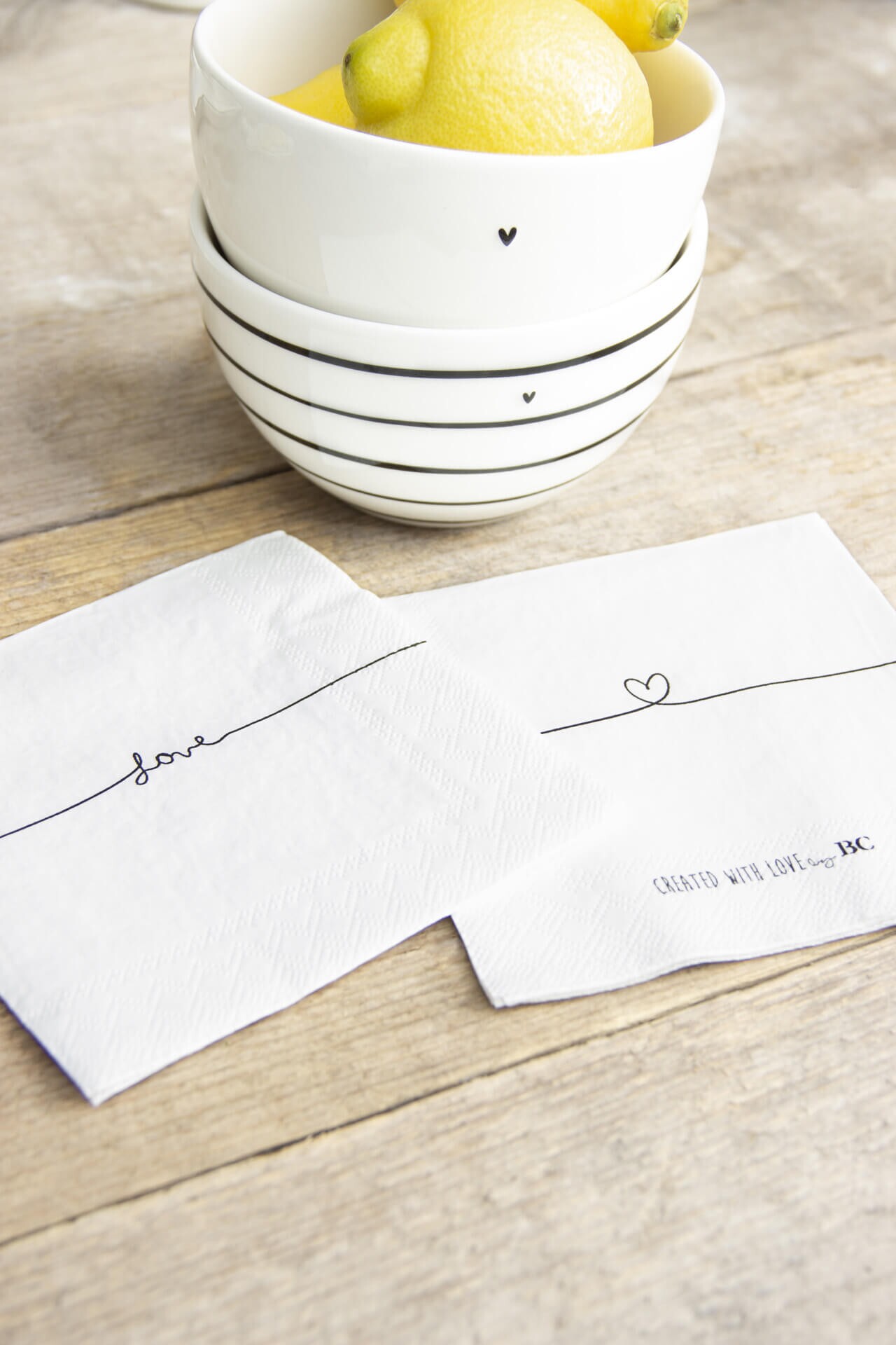 Pacote de Guardanapo Linha Amor - Bastion