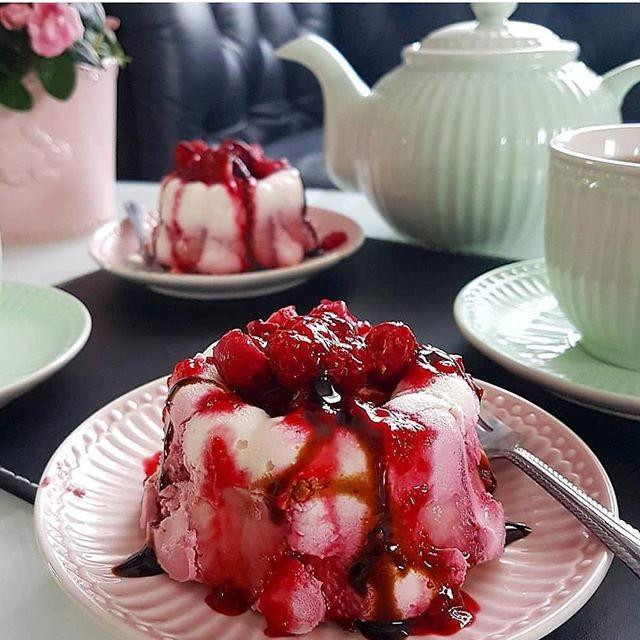 Prato Sobremesa Alice Rosa Claro 23 cm - Greengate