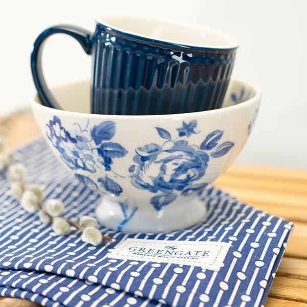 Bowl de Sopa Amanda Azul Escuro - Greengate