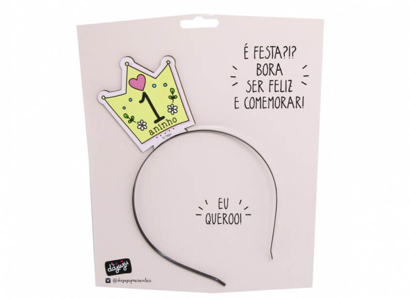 Tiara 1 Aninho da Princesa - Dajuju