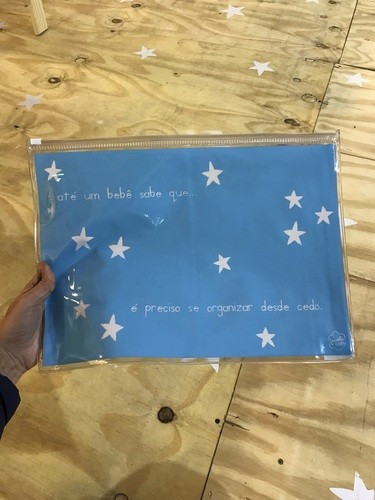 Kit de documentos bebês - Fofo azul - Fricote